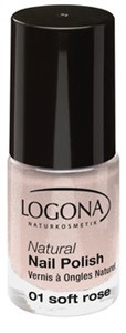 Bild von Natural Nail Polish No.01 soft rose, 4 ml