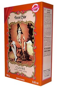 Bild von Henna Pulver Kupfer, 100 g, Henna