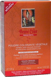 Bild von Flammendes Mahagoni Färbepulver, 100 g, Henna