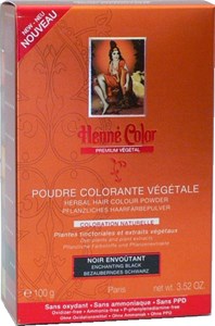 Bild von Bezauberndes Schwarz Färbepulver, 100 g, Henna