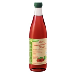 Bild von Bio Johannisbeersirup, 0,5 l, Frusano