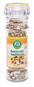 Bild von Gewürzsalz mediterran -Mühle-, 55 g, Lebensbaum