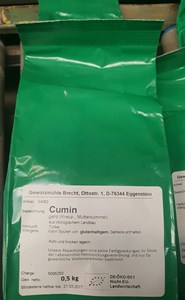 Bild von Cumin ganz, bio, 500 g, Brecht