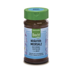 Bild von Kräuter Meersalz, Glas, 70 g, Brecht