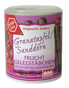 Bild von Granatapfel-Sanddorn Gelee-Stäbchen, 175 g, Dr. Balke