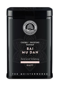 Bild von Weißer Tee Bai Mu Dan - Dose, 25 g, Lebensbaum