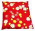 Bild von Kirschkernkissen mit gelben Blumen, 1 24x24, NaturGut