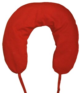 Bild von Kirschkern-Hörnchen uni rot, 1 Stk, NaturGut