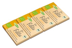 Bild von Bio Filita Vollmich 4x Minitäfelchen, 60 g, Frusano