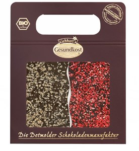Bild von Ingwer+Erdbeer-Pfeffer Mini-Taf.Tas, 2x45 g, Liebharts