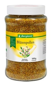 Bild von Blütenpollen, ganze Pollen im Glas, 500 g, Bergland