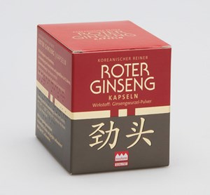 Bild von Roter Ginseng Wurzelpulver 300mg, 100 KPS, KGV