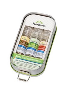 Bild von Lunchbox mit 3 Mini-Brotzeitmühlen, 1 Stk, Herbaria