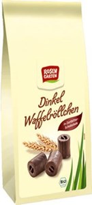 Bild von Waffelröllchen Zartbitter, bio, 200 g, Rosengarten