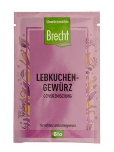 Bild von Lebkuchengewürz, bio, 5 g, Brecht