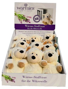 Bild von Display Ostern (9x Warmies MINIS Schaf), 1 Disp, Warmies