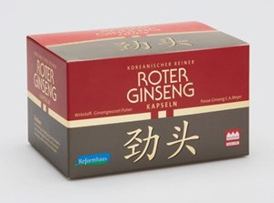 Bild von Roter Ginseng Wurzelpulver 300mg, 200 KPS, KGV