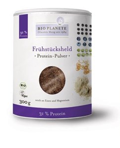Bild von Frühstücksheld Protein Pulver, 300 g, Bio Planete