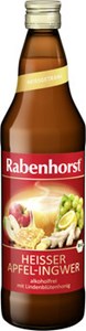 Bild von Heißer Apfel-Ingwer, bio, 750 ml, Rabenhorst