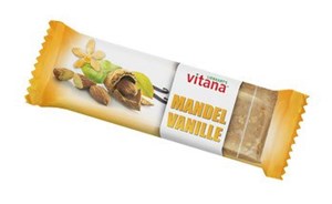 Bild von Mandel-Vanille Fruchtschnitte, bio, 60 g, Vitana