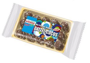 Bild von Dattel-Cocos Früchte-Rohkost-Kugeln, 120 g, Vitana