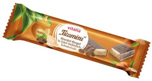 Bild von Tiramisu-Riegel mit Vollmilch, bio, 40 g, Vitana