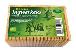 Bild von Dinkel-Ingwerkeks, bio, 200 g, Liebharts