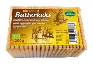 Bild von Dinkel-Butterkeks, bio, 200 g, Liebharts