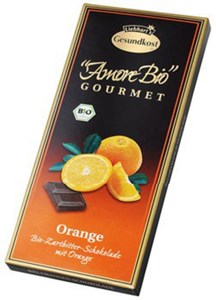Bild von Orangen-Zartbitter Schokol.,bio, 100 g, Liebharts
