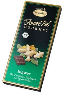 Bild von Ingwer-Zartb.-Schokol.,bio, 100 g, Liebharts