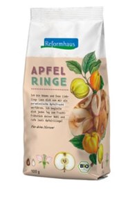 Bild von Apfelringe, bio, 100 g, Reformhaus