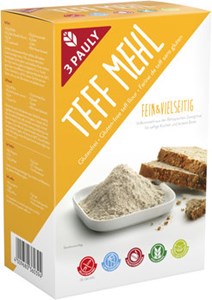 Bild von GF Teff Mehl (2x400g), 800 g, 3 Pauly