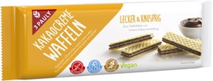 Bild von GF Kakaocreme Waffeln, 125 g, 3 Pauly