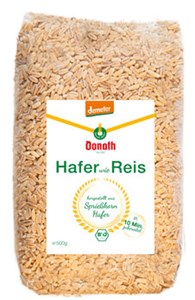 Bild von Haferreis, demeter, 500 g, Donath