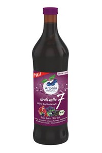 Bild von Kraftvolle 7 Direktsaft, bio, 700 ml, Aronia Original