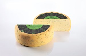 Bild von Brummbär Bärlauchkäse,bio ca.4kg, 1 kg, ÖMA