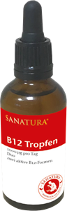 Bild von B12 Tropfen, Sanatura, 50 ml, Natura, Sanatura
