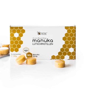 Bild von Manuka Lutschpastillen 500+ (8 Past.), 22 g, Larnac