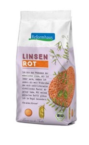 Bild von Linsen rot ganz, bio, 500 g, Reformhaus