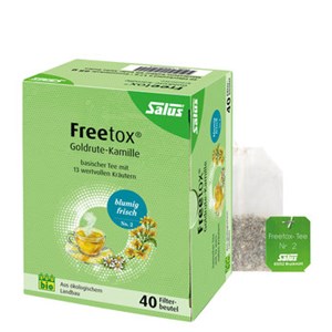 Bild von Freetox Goldrute-Kamille,40Fb, bio, 68 g, Salus