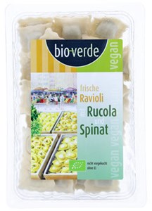 Bild von Ravioli Rucola-Spinat-Füllung, 250 g, bioverde