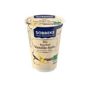 Bild von Bourbon Vanille-Soße, bio, 200 g, Söbbeke
