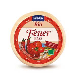 Bild von Feuerkäse ca. 4,5kg 50%, bio, 1 kg, Söbbeke