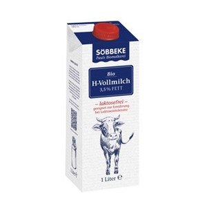 Bild von H-Vollmilch 3,5% laktosefrei, 1 l, Söbbeke