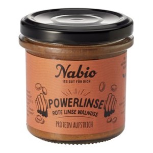 Bild von Powerlinse Rote Linse Walnuss  , 140 g, Nabio