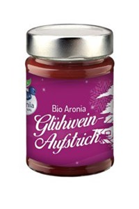 Bild von Aronia Glühweinaufstrich, bio, 210 g, Aronia Original