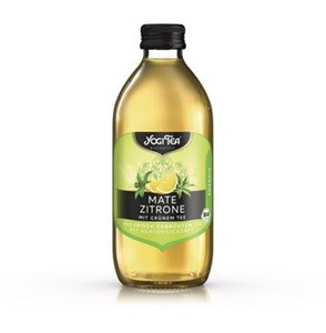 Bild von Mate Zitrone Teekaltgetränk,bio, 0,33 l, Yogi Tea, Choice