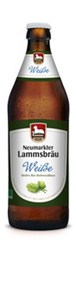 Bild von Lammsbräu Weiße, bio, 0,5 l, Lammsbräu