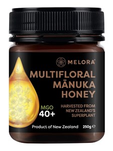 Bild von Manuka-Honig MGO 40+ multifloral, 250 g, Melora
