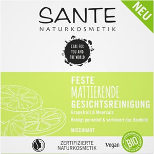 Bild von Feste mattierende Gesichtsreinigung, 60 g, SANTE NATURKOSMETIK